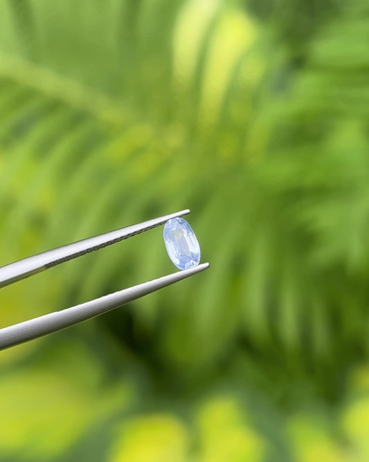 Baby blue milky Sapphire 0.79ct